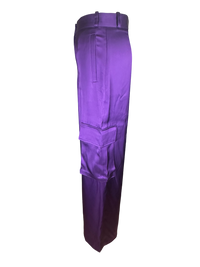 Versace Purple Cargo Pants