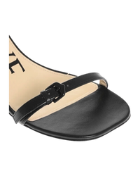 Loewe Petal Brush Heel Sandals