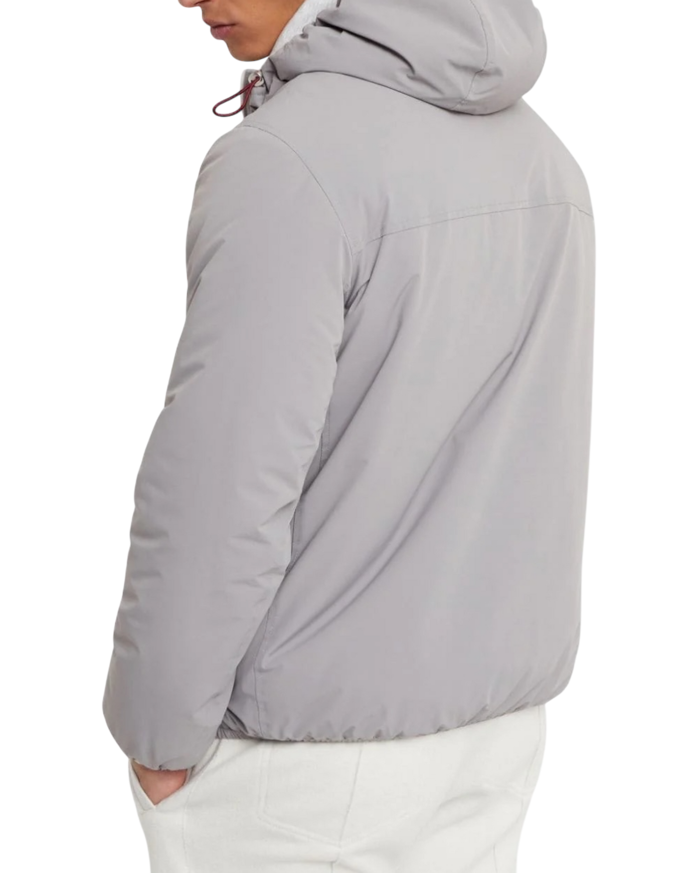 Brunello Cucinelli Nylon Blouson Jacket in Gray