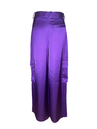 Versace Purple Cargo Pants