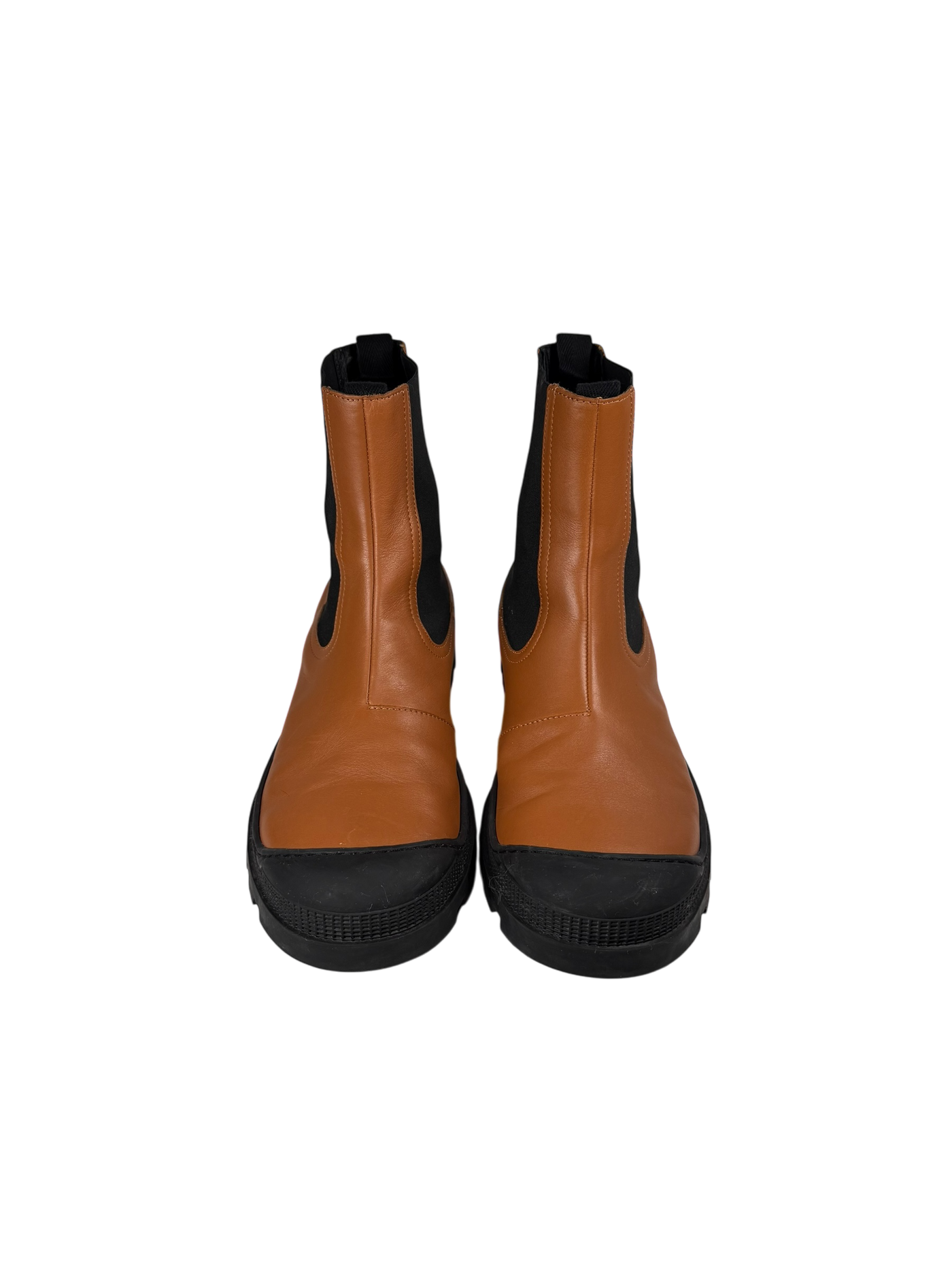 Loewe Two-Tone Lug Sole Chelsea Boots