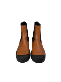Loewe Two-Tone Lug Sole Chelsea Boots