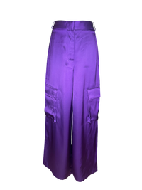 Versace Purple Cargo Pants