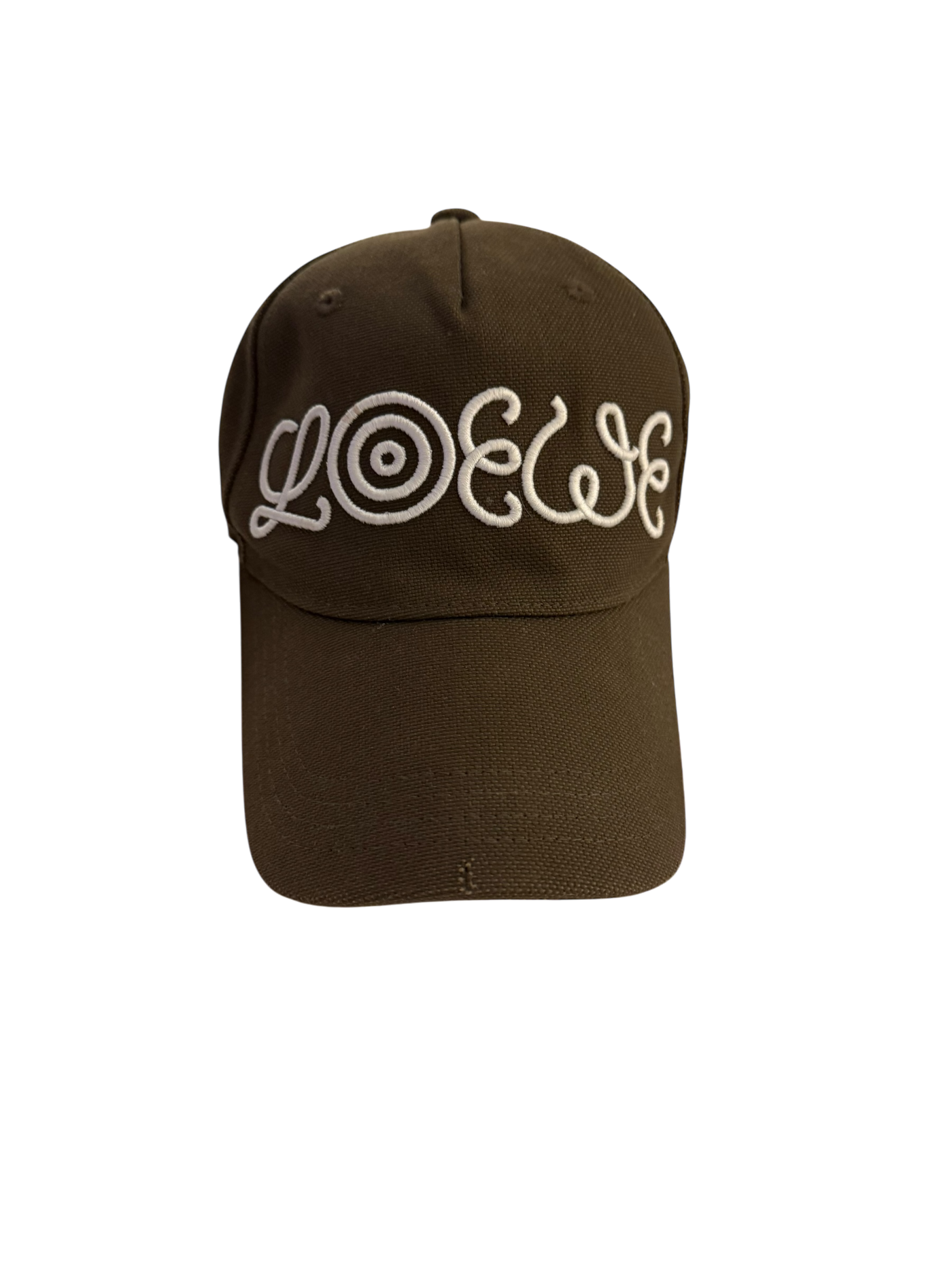 Loewe Logo Tech Blend Baseball Cap in Green
