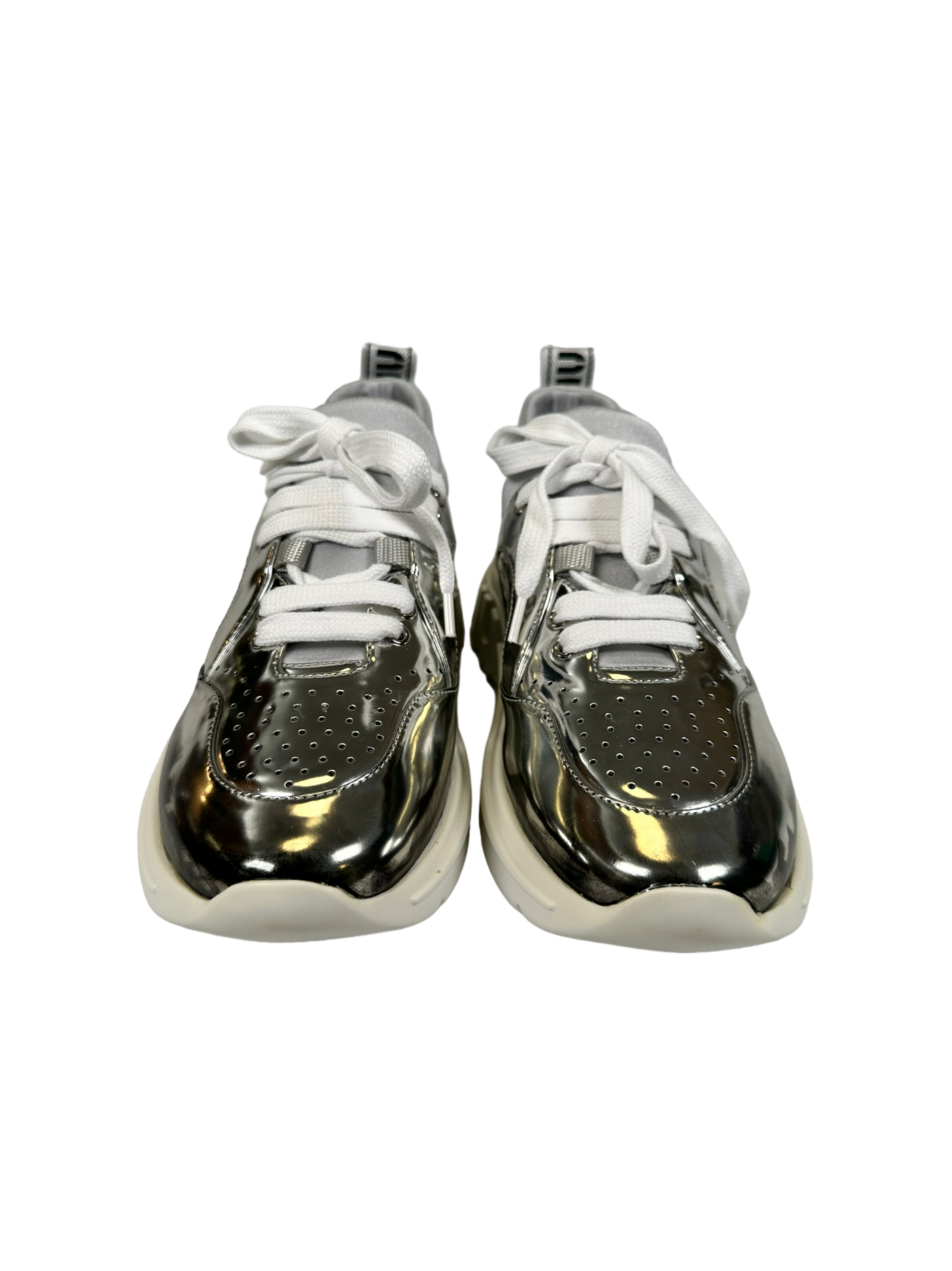 MIU MIU TECHNICAL METAL RUNNING SNEAKERS