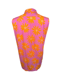 Jacquemus Le Chemise Frescu Sleeveless Shirt in Pink
