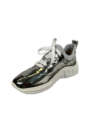 MIU MIU TECHNICAL METAL RUNNING SNEAKERS