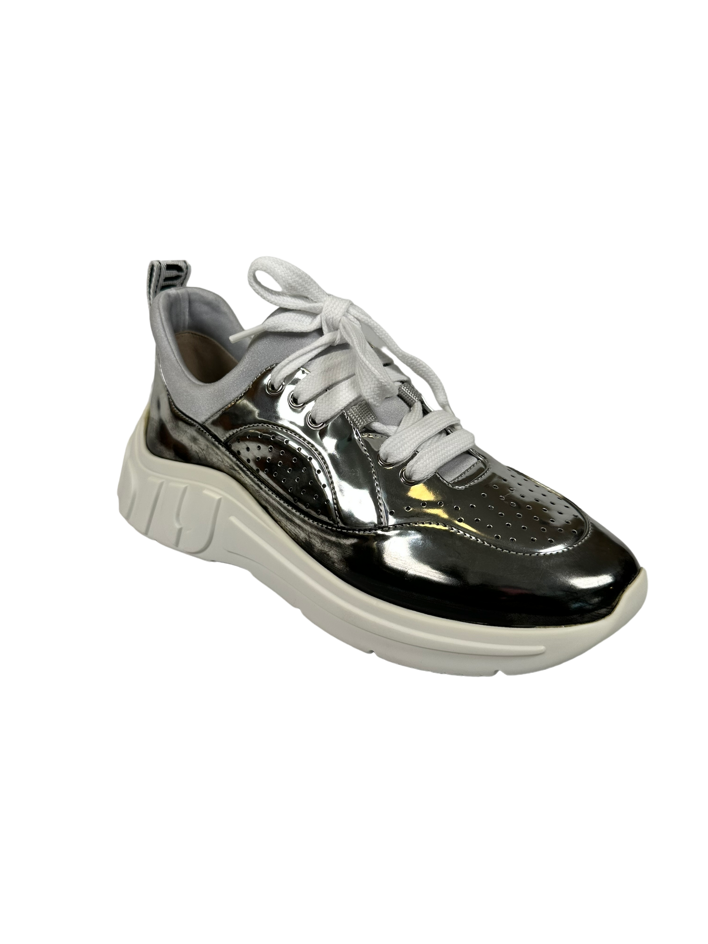 MIU MIU TECHNICAL METAL RUNNING SNEAKERS