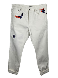DIOR X KENNY SCHARF PATCHES JEANS