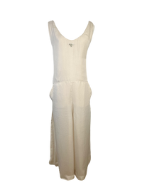 Prada Garment Dyed Jumpsuit in Silk Twill