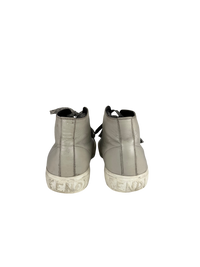 Fendi Calfskin Hi Tops in Grey