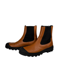 Loewe Two-Tone Lug Sole Chelsea Boots
