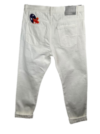 DIOR X KENNY SCHARF PATCHES JEANS