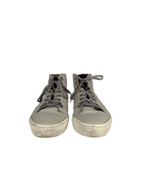 Fendi Calfskin Hi Tops in Grey