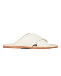 Maison Margiela Canvas Sandals in Off-White