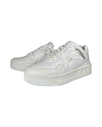 Valentino One Stud Sneakers in White