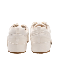 Loewe White Denim Deconstructed Sneakers