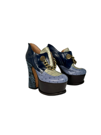 Maison Margiela Leather Platform Heels