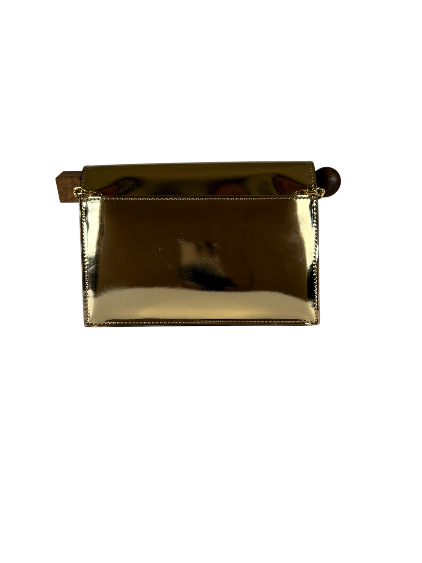 Jacquemus La Pochette Rond Carre Metallic Pouch