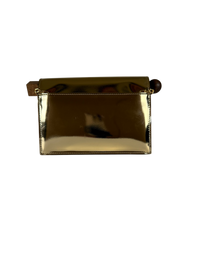 Jacquemus La Pochette Rond Carre Metallic Pouch
