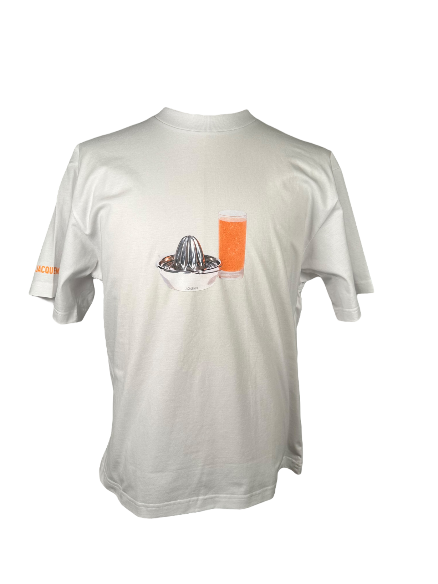 JACQUEMUS ORANGE JUICE PRINT T SHIRT