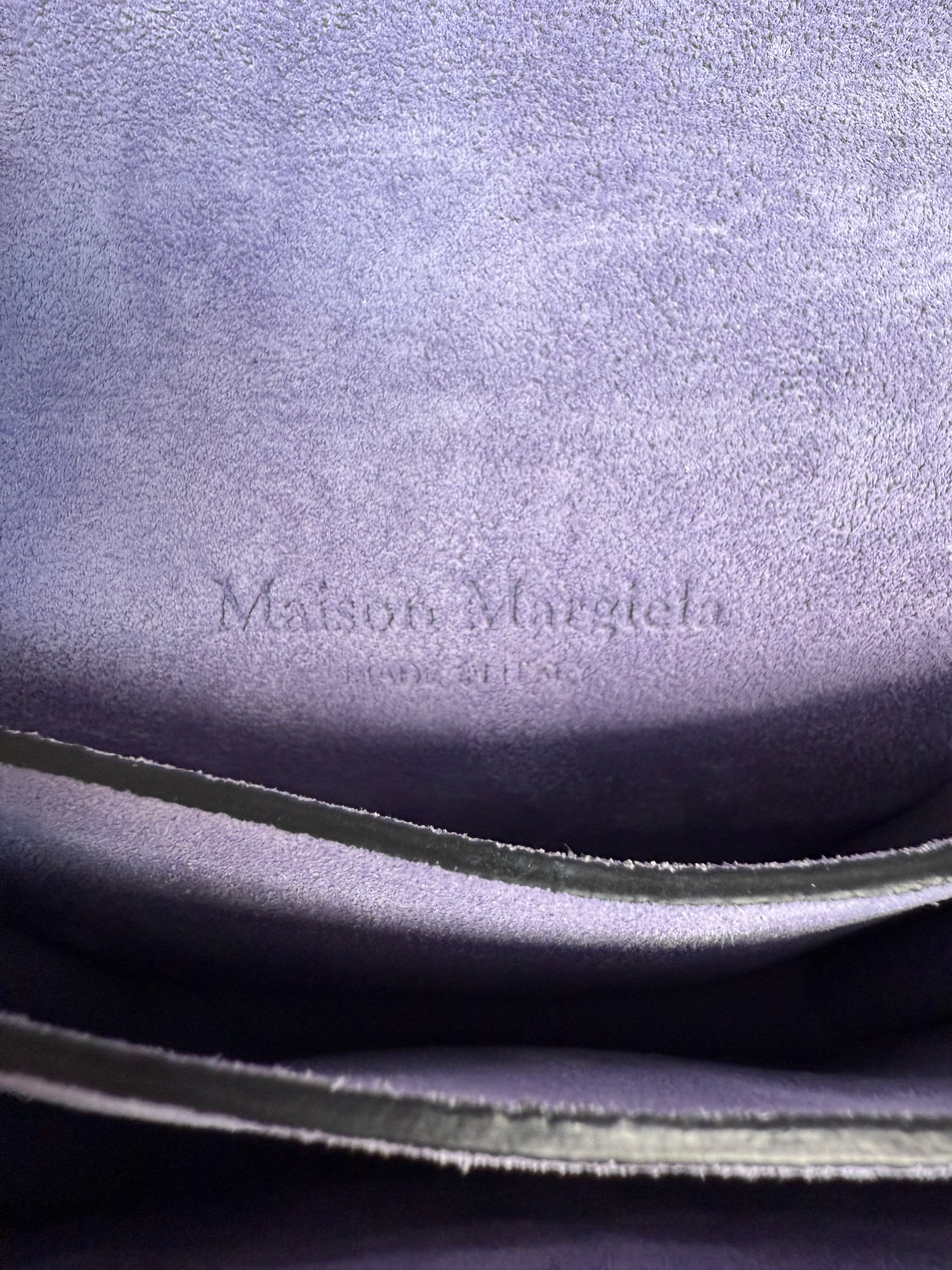 Maison Margiela Croc-Effect Mirrored Mini Bag
