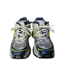 Balenciaga Runners in White/Blue/Yellow