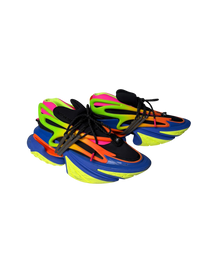 Balmain Multicolor Low-Top Unicorn Sneakers