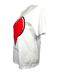 Alexander McQueen Heart Print T-Shirt