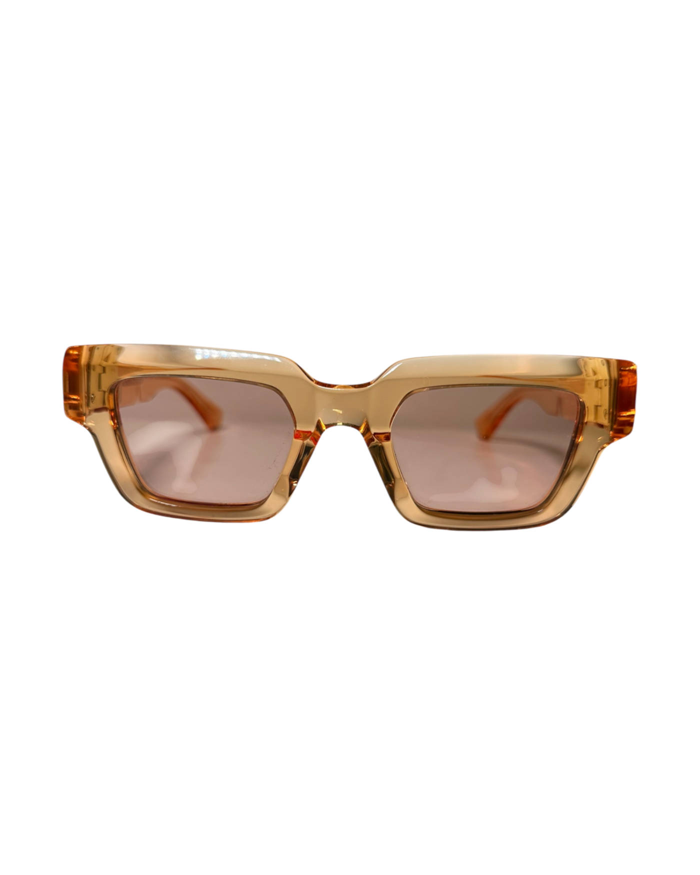 Bottega Veneta BV1230S in Orange Sunglasses