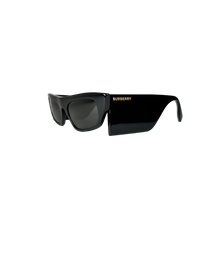 Burberry PALMER BE 4385 300187 Geometric Sunglasses in Black