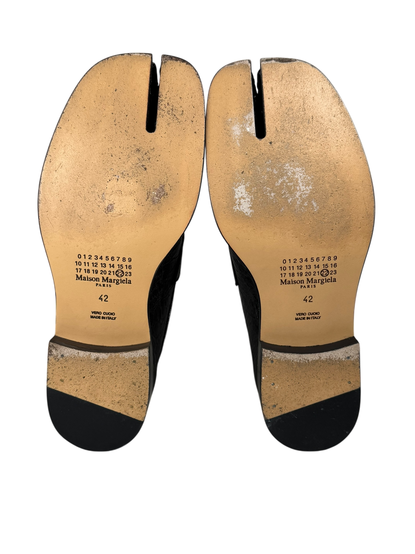 Maison Margiela Crinkle Leather Tabi Loafer