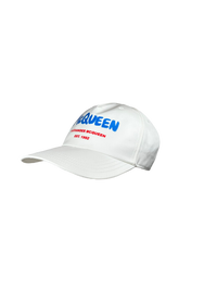 Alexander McQueen Graffiti Logo Baseball Hat