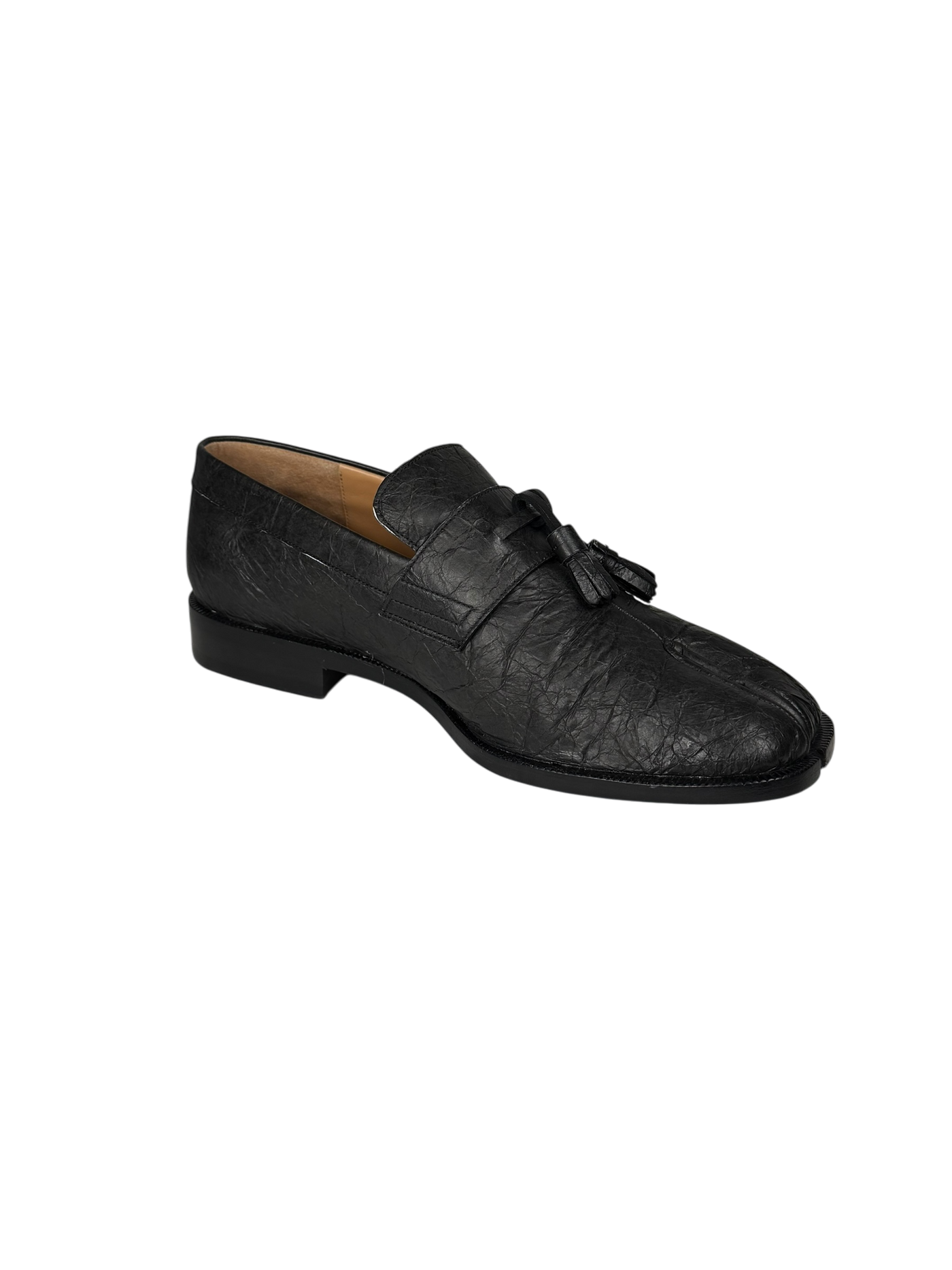 Maison Margiela Crinkle Leather Tabi Loafer