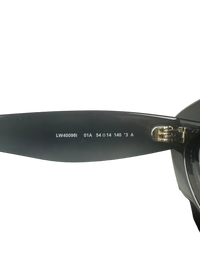 Loewe Curvy LW40096I 01A Sunglasses in Black