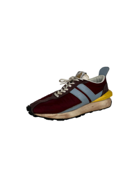 Lanvin Bumpr Sneakers in Maroon