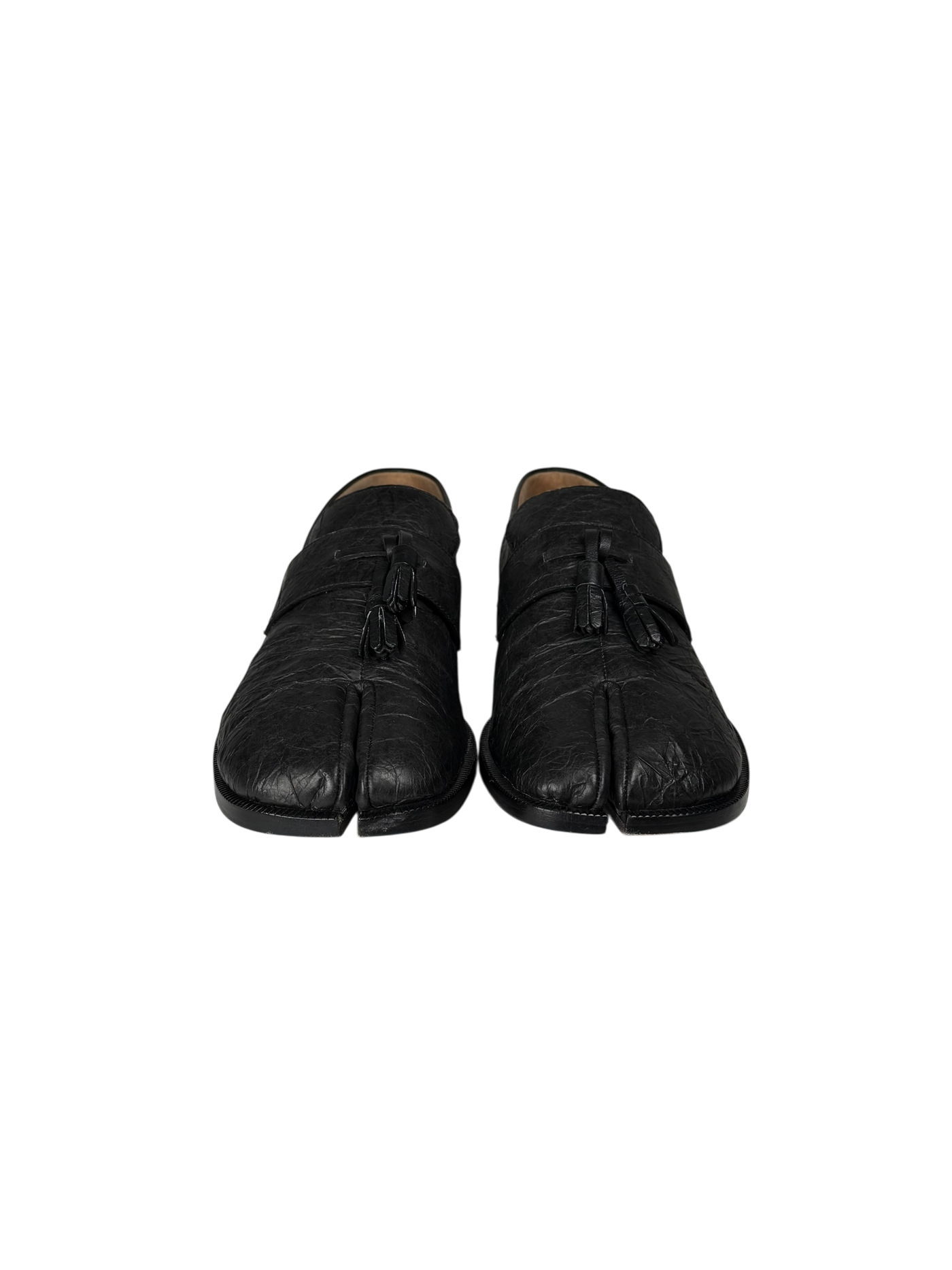 Maison Margiela Crinkle Leather Tabi Loafer