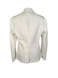 Prada Double Breasted Poplin Blazer