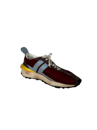 Lanvin Bumpr Sneakers in Maroon