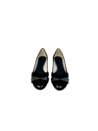 Jil Sander Metallic Patent Leather Ballet Flats