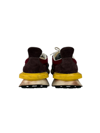 Lanvin Bumpr Sneakers in Maroon