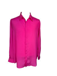 Valentino PP Pink Collection Silk Shirt