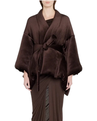 Rick Owens Lilies Velour Tommywing Jacket