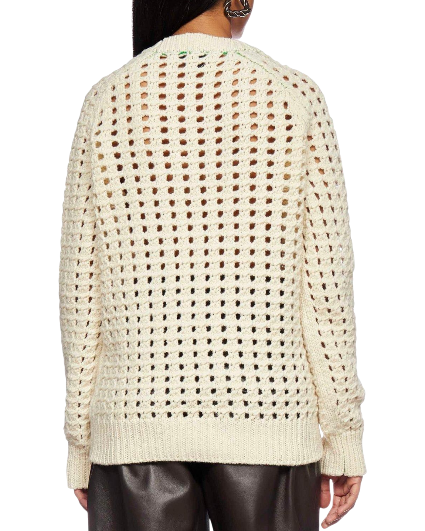 Bottega Veneta Open-Knit Crewneck Jumper