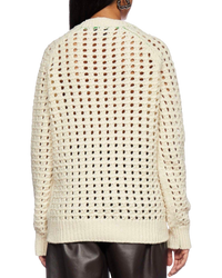 Bottega Veneta Open-Knit Crewneck Jumper