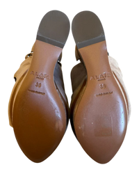 Alaïa Rose Suede Sandals ChangeClear