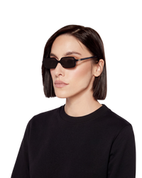Miu Miu 'Regard' MU 11ZS Sunglasses — Black