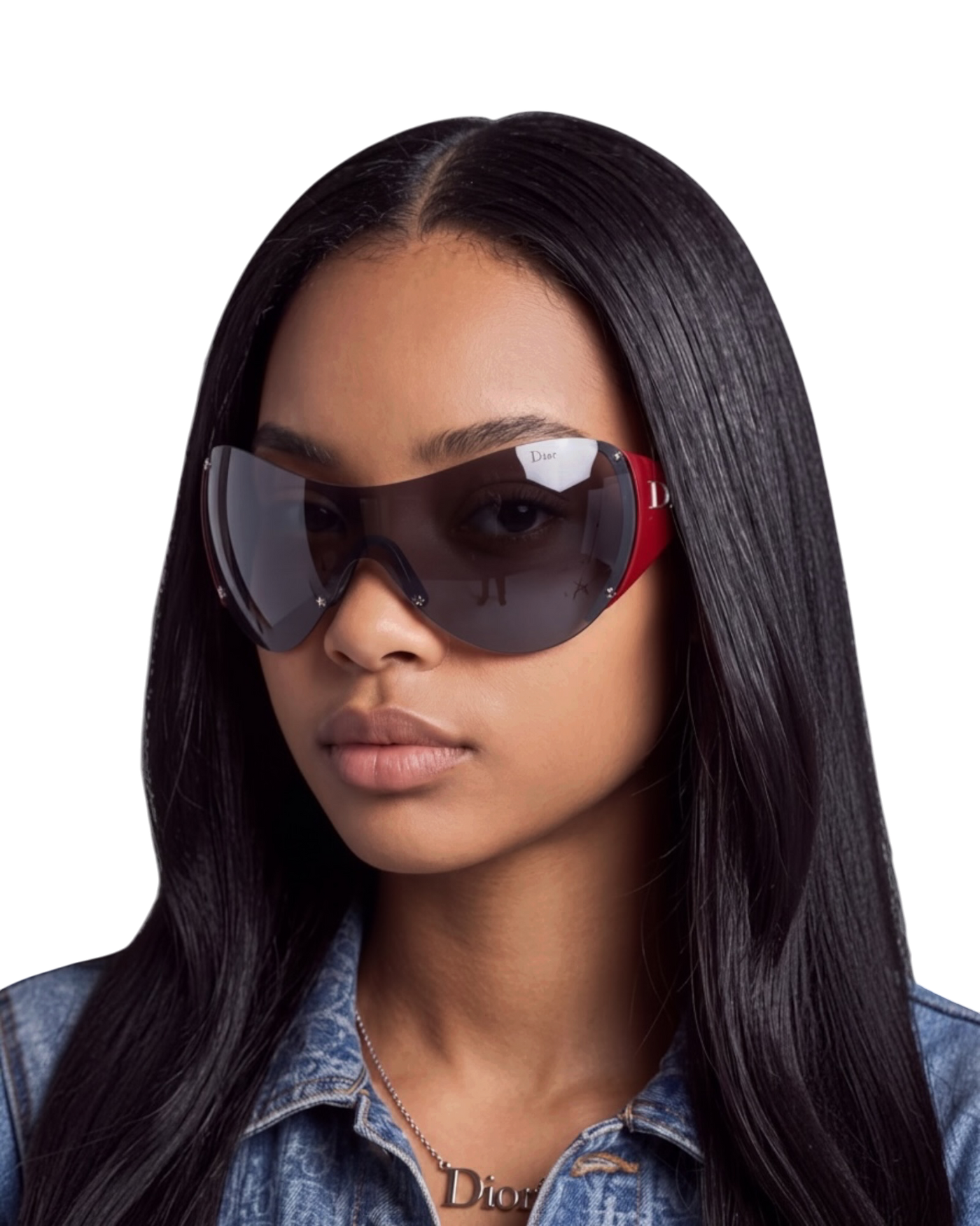 Dior Ski 1 Shield Sunglasses — Red (with imperfection)