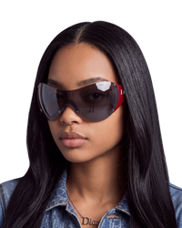 Dior Ski 1 Shield Sunglasses — Red (with imperfection)