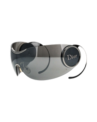 Dior Sport 2 Shield Sunglasses — Black/Silver, Mirrored Lens